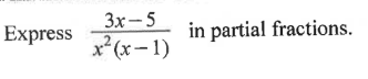 partial fractions O Level 2024 Paper 1 A Maths explained